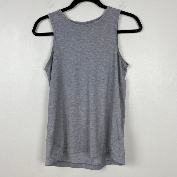 Athleta Girl Daybreak Tank Gray Basic Workout Top Athleisure Girl's Size XXL 16 - Picture 1 of 7